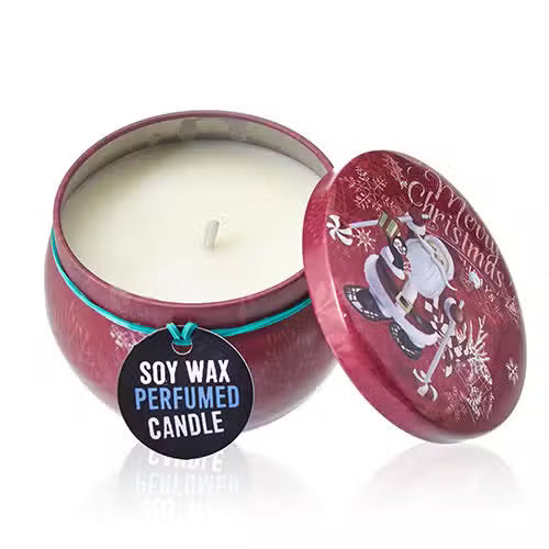 Art Tin Candle