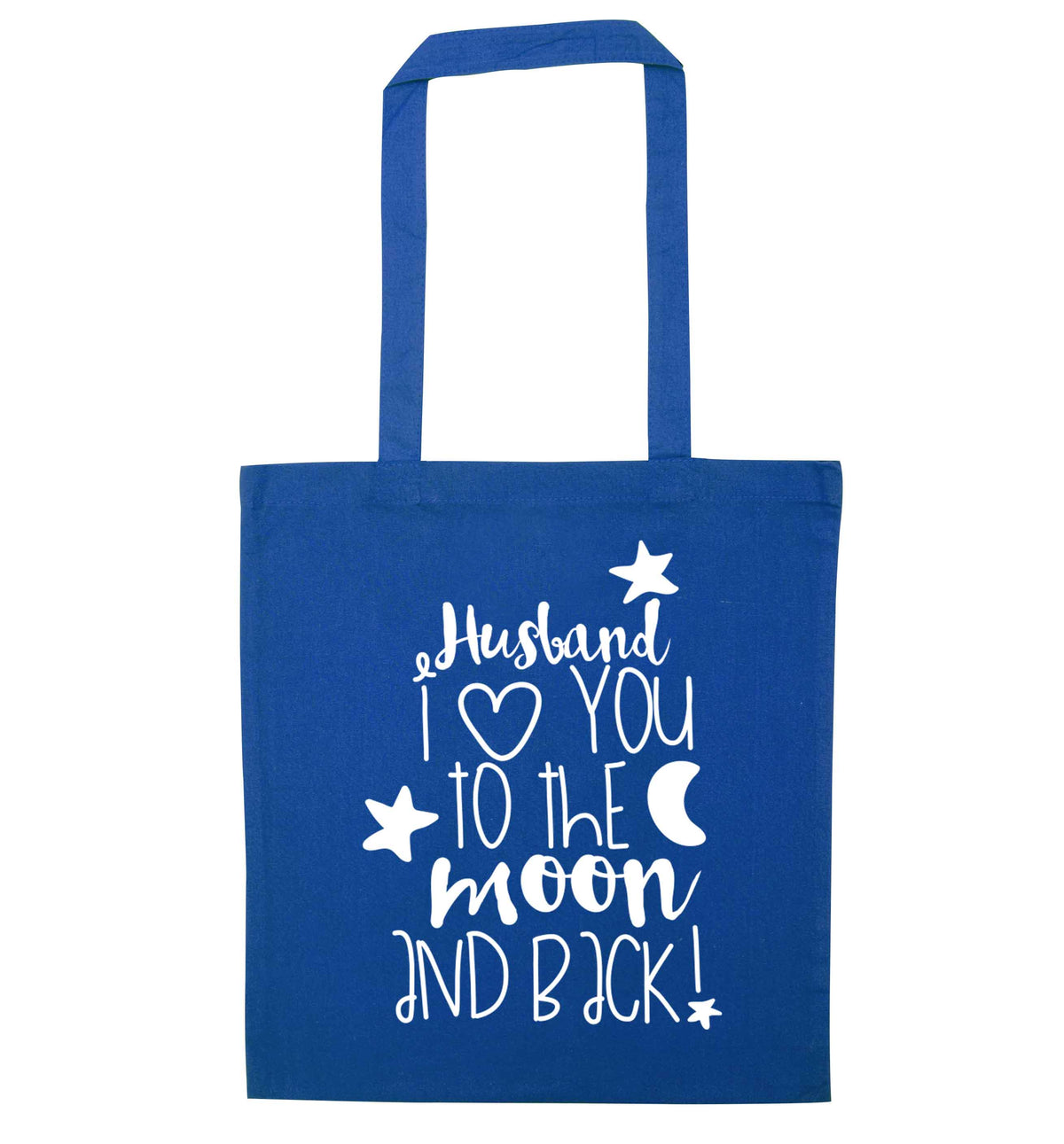 Husband I love you to the moon and back | Tote Bag