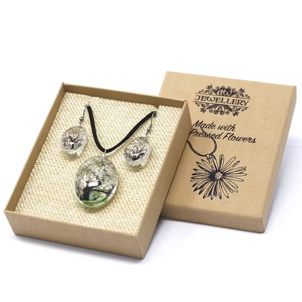 Pressed Flowers Jewellery