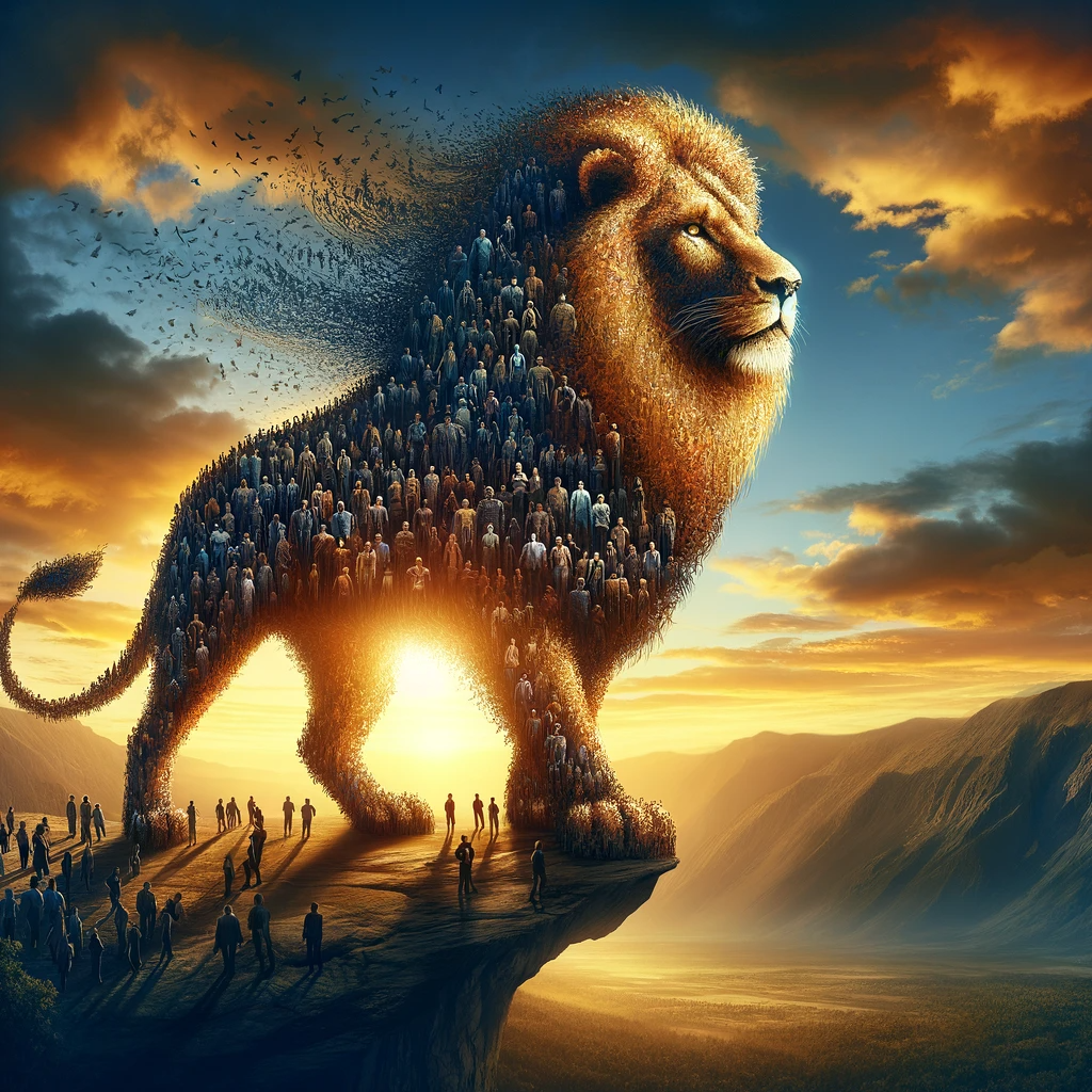 Unity of the Lionhearted Canvas
