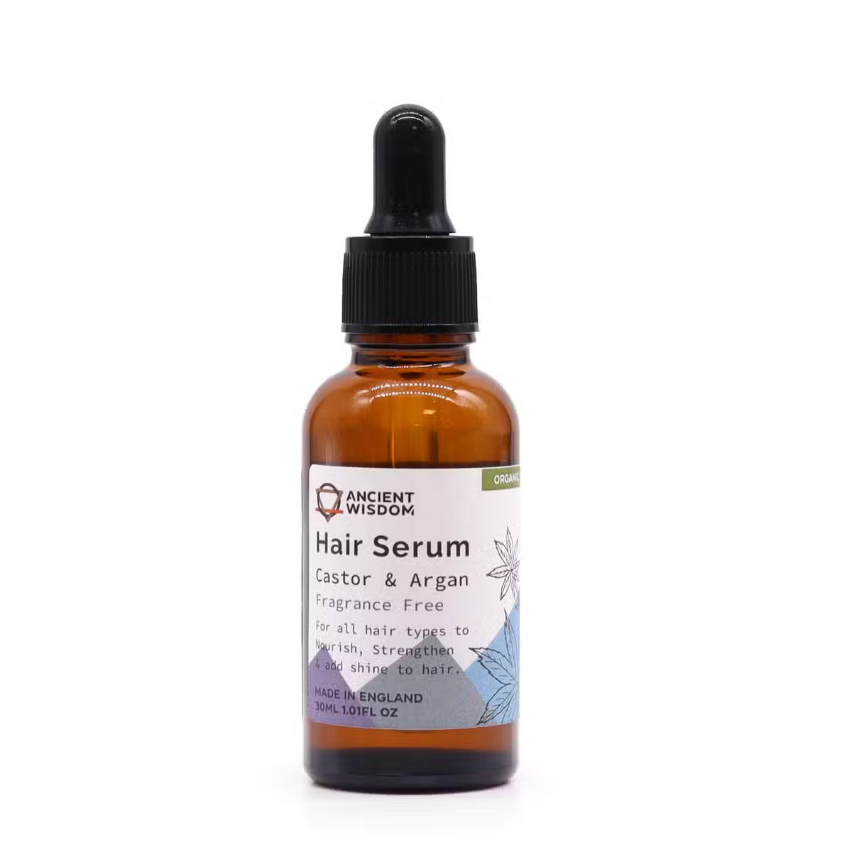Organic Hair Serums (30ml) - 6 Unique Formulas