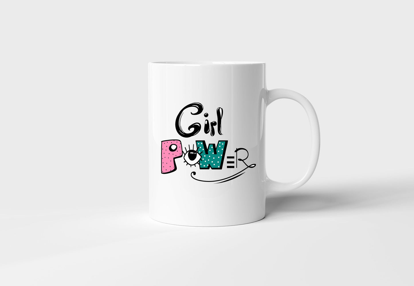 "Girl Power" Motivational Mug - Empowering Gift for All Occasions