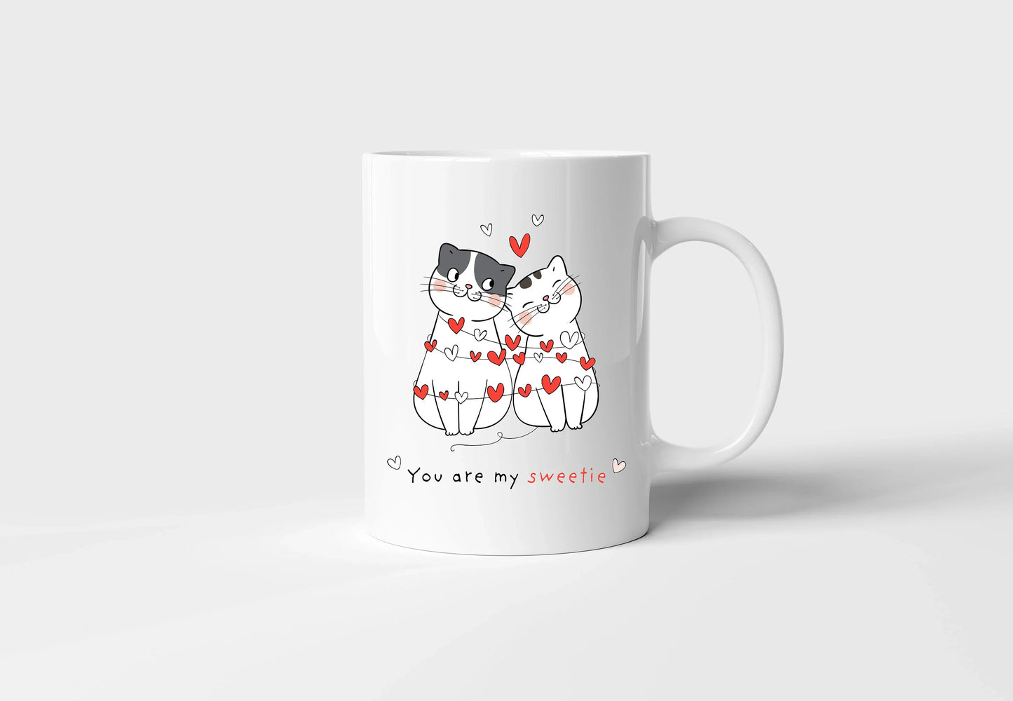 "You Are My Sweetie" Ceramic Mug - Thoughtful & Fun Gift
