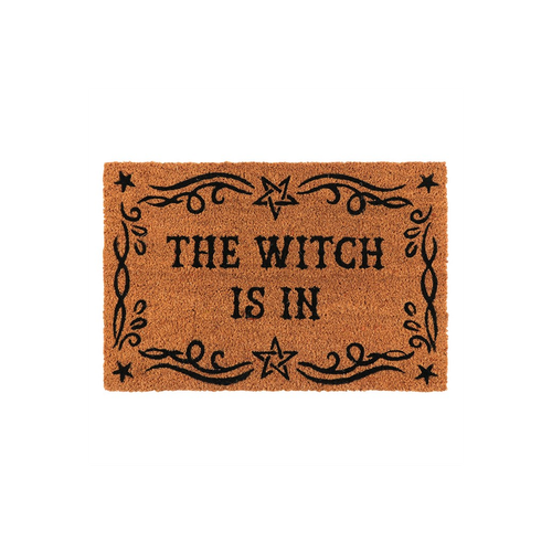Natural The Witch Is In Doormat