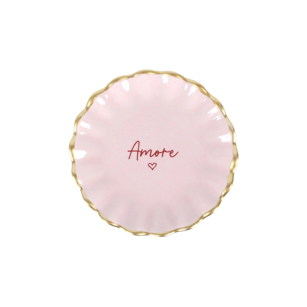 Amore Pedestal Trinket Dish