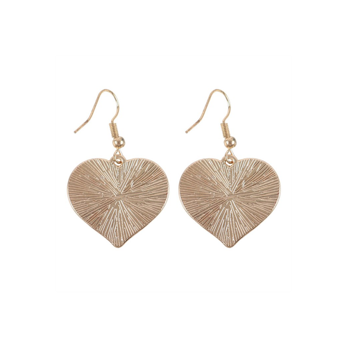 Burning Heart Earrings