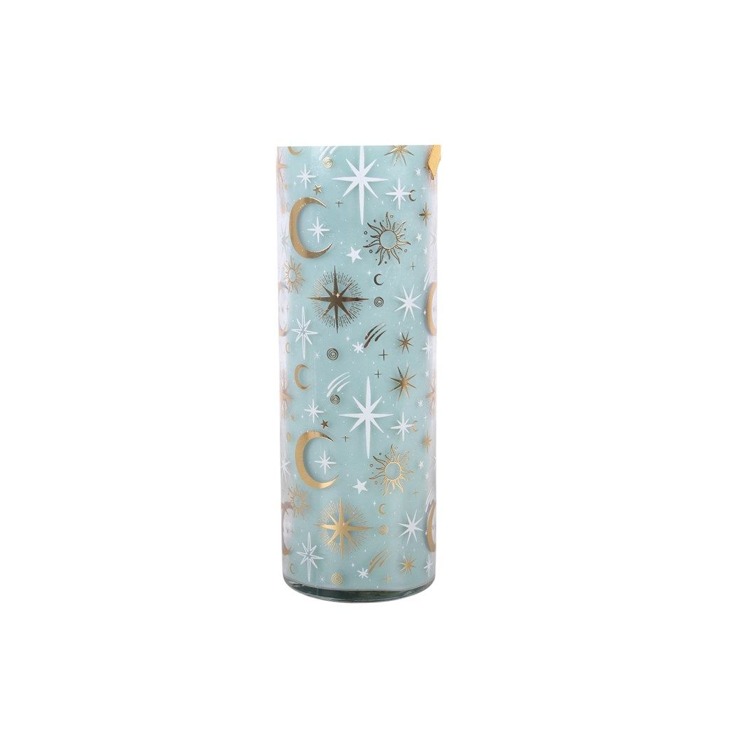 Blue Pastel Skies Tube Candle