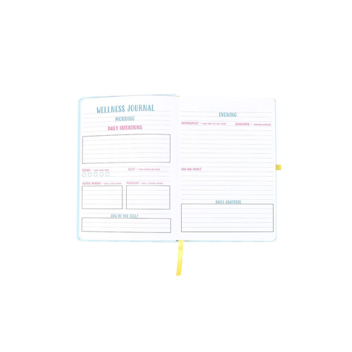 Be Kind to Your Mind A5 Wellness Journal with Citrine Pen
