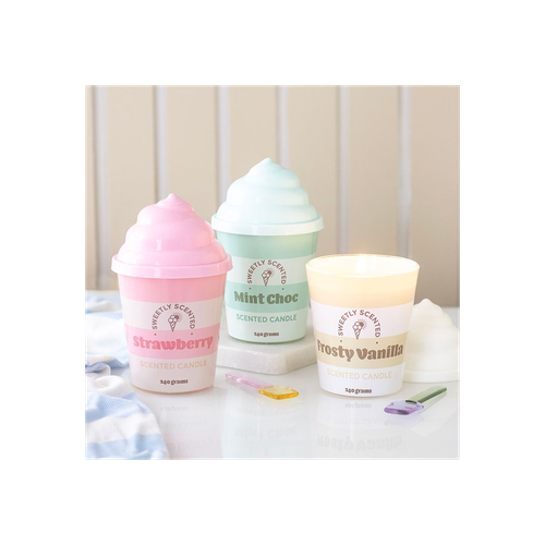 strawberry Ice Cream Scented Candle