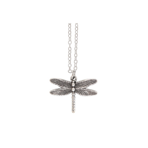 Dragonfly Necklace on Greeting Card