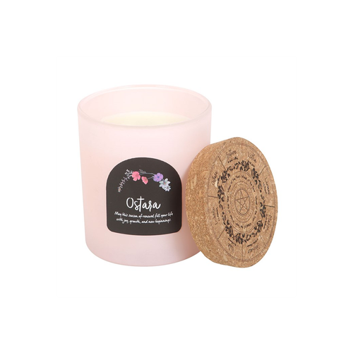Ostara Fresh Linen Wheel of the Year Candle