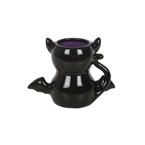 Cute and Creepy Bat Cat Mug