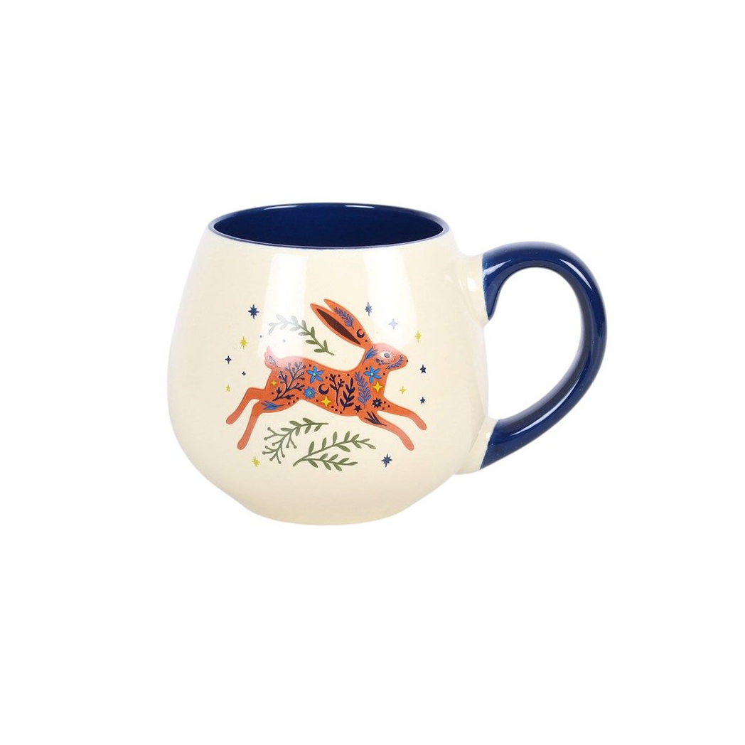 Leaping Hare Mug and Socks Set