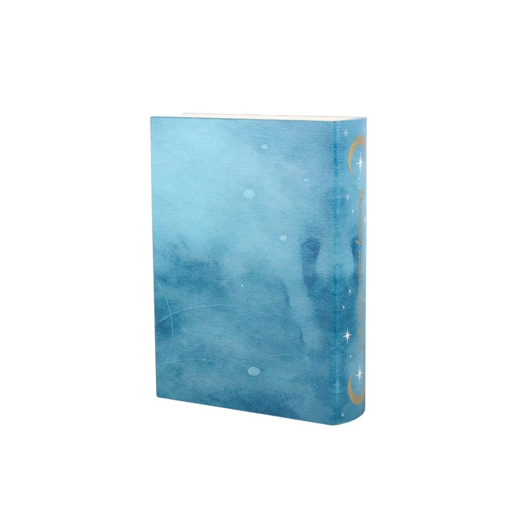 Blue Celestial Book Shaped Storage Box