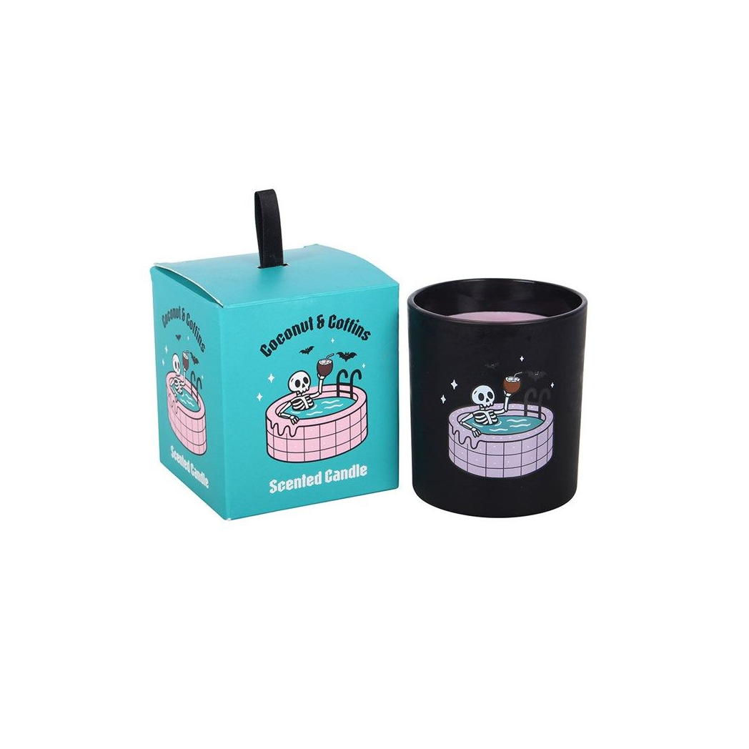 Coconut & Coffins Scented Candle