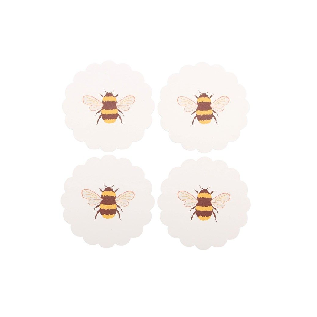 Honey Bee Coaster Set