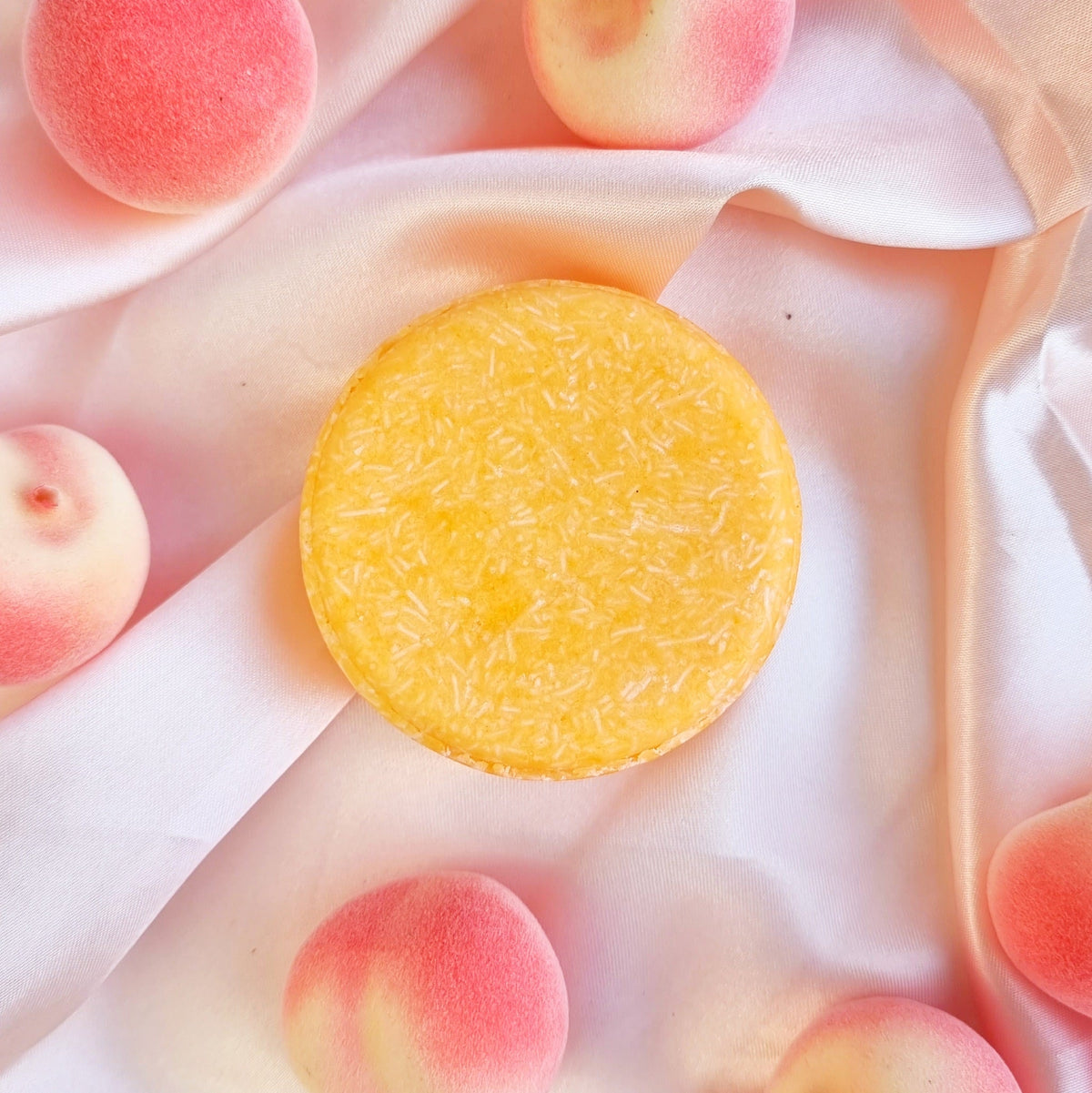 Just Peachy Solid Shampoo Bar For All Hair Types