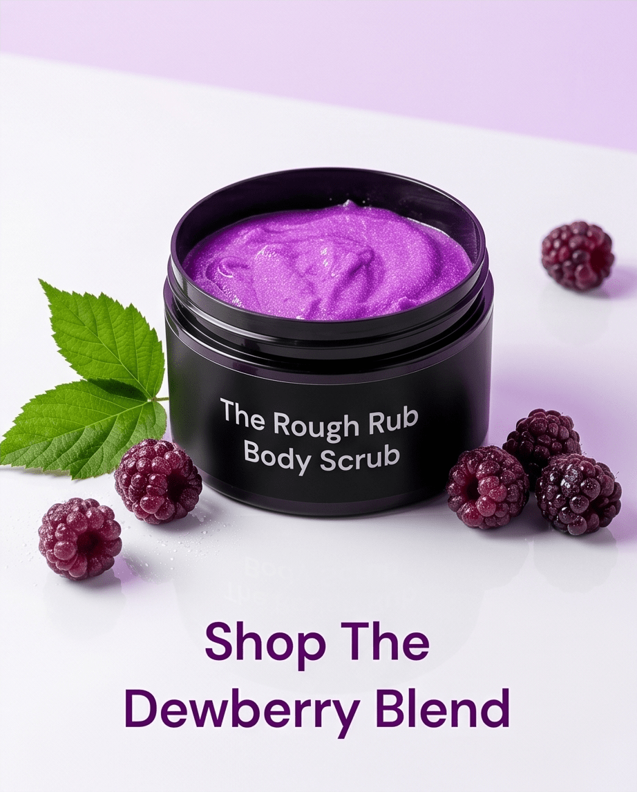 The Rough Rub Body Scrub - Nostalgic Dewberry