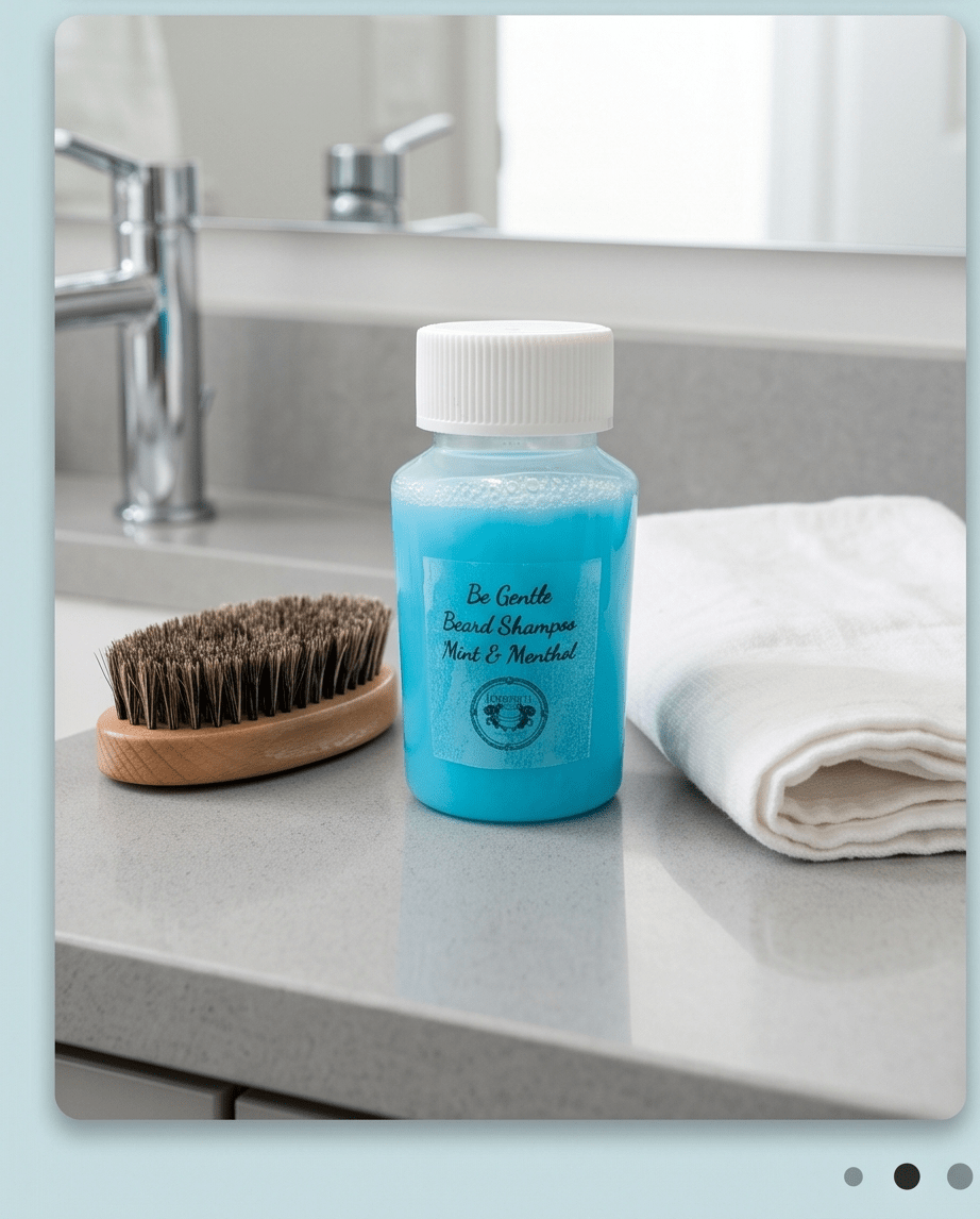 Be Gentle, Beard Shampoo - Mint & Menthol