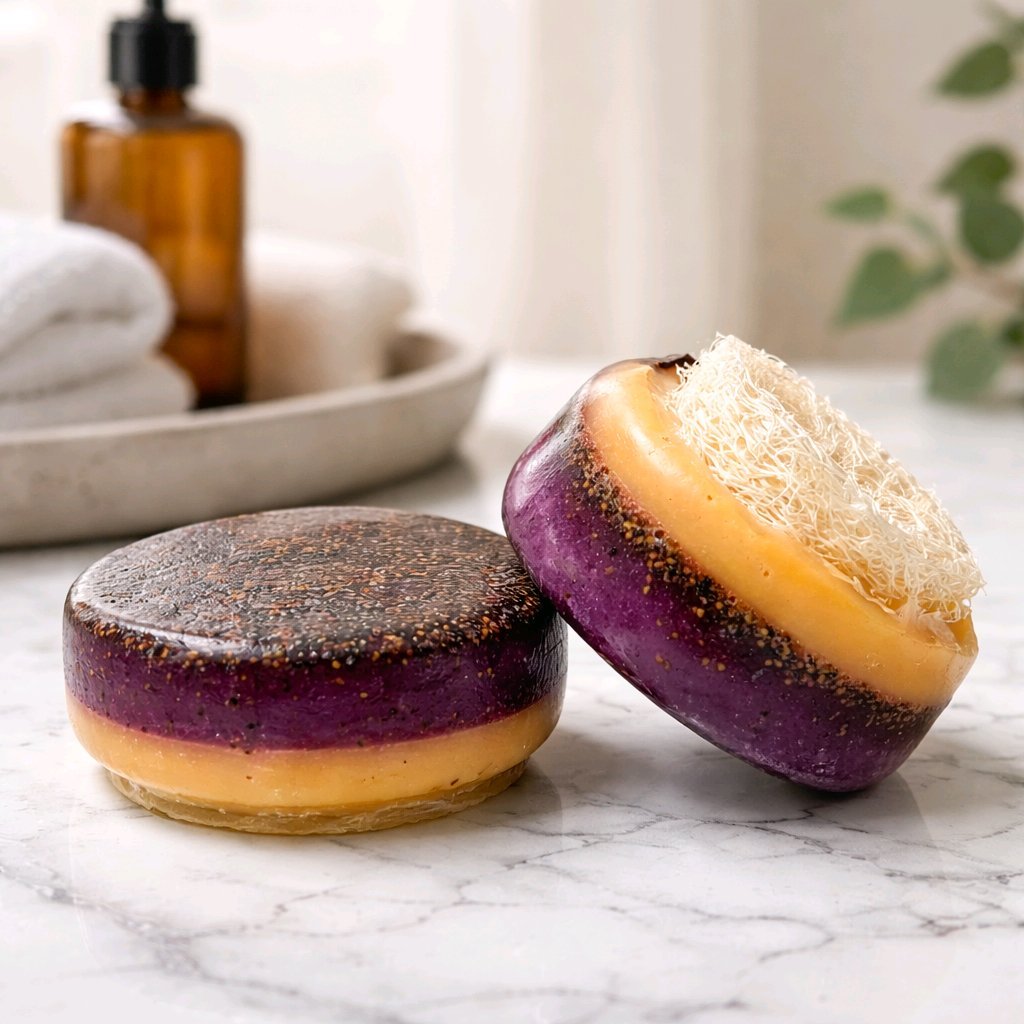 Scrub Me Tender - Strawberry Ice-cream exfoliating soap π