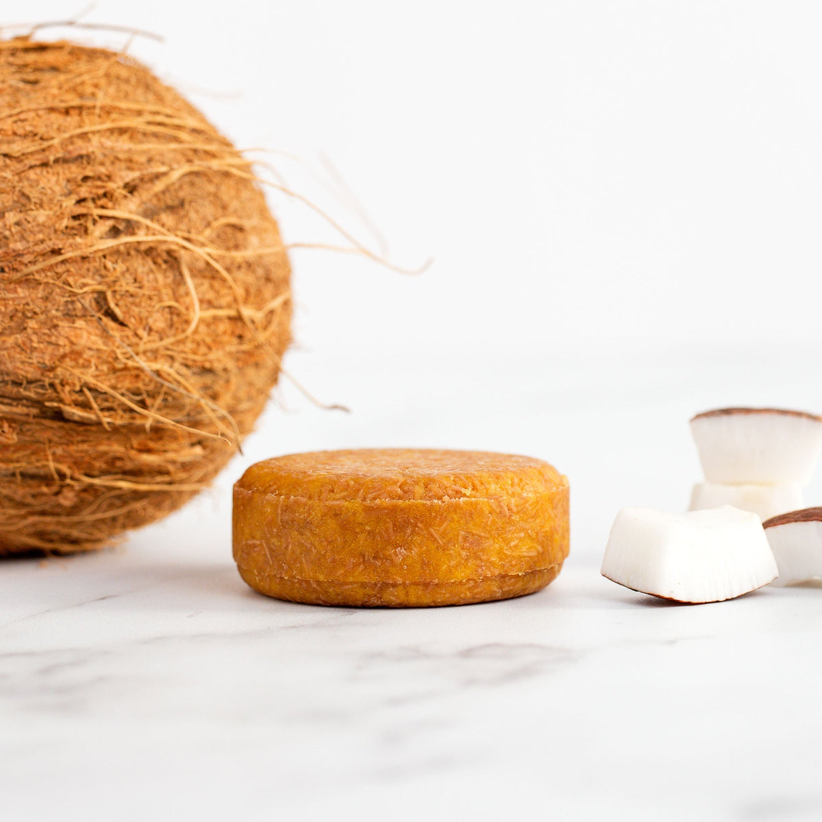 Wild Coconut Solid Shampoo Bar For All Hair Types - Vegan