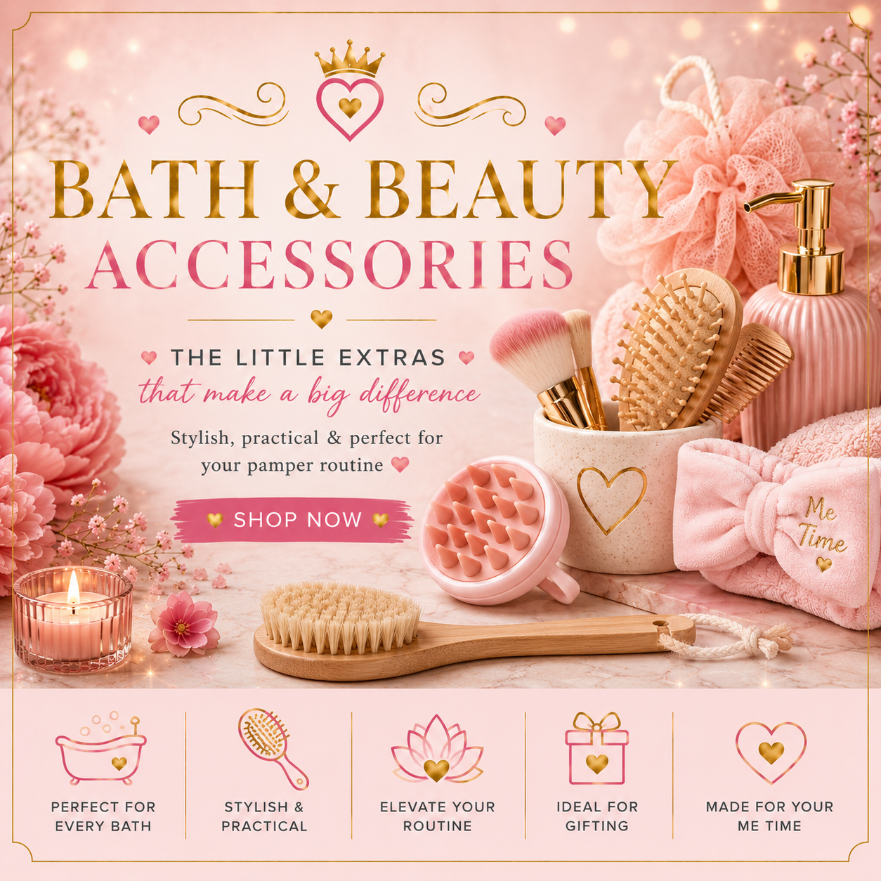 Bath & Beauty Accessories