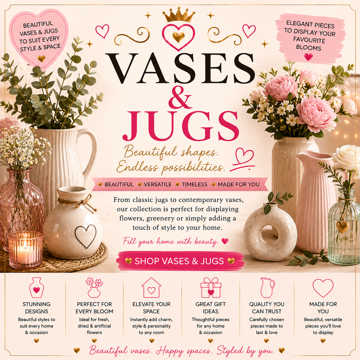 Vases & Jugs