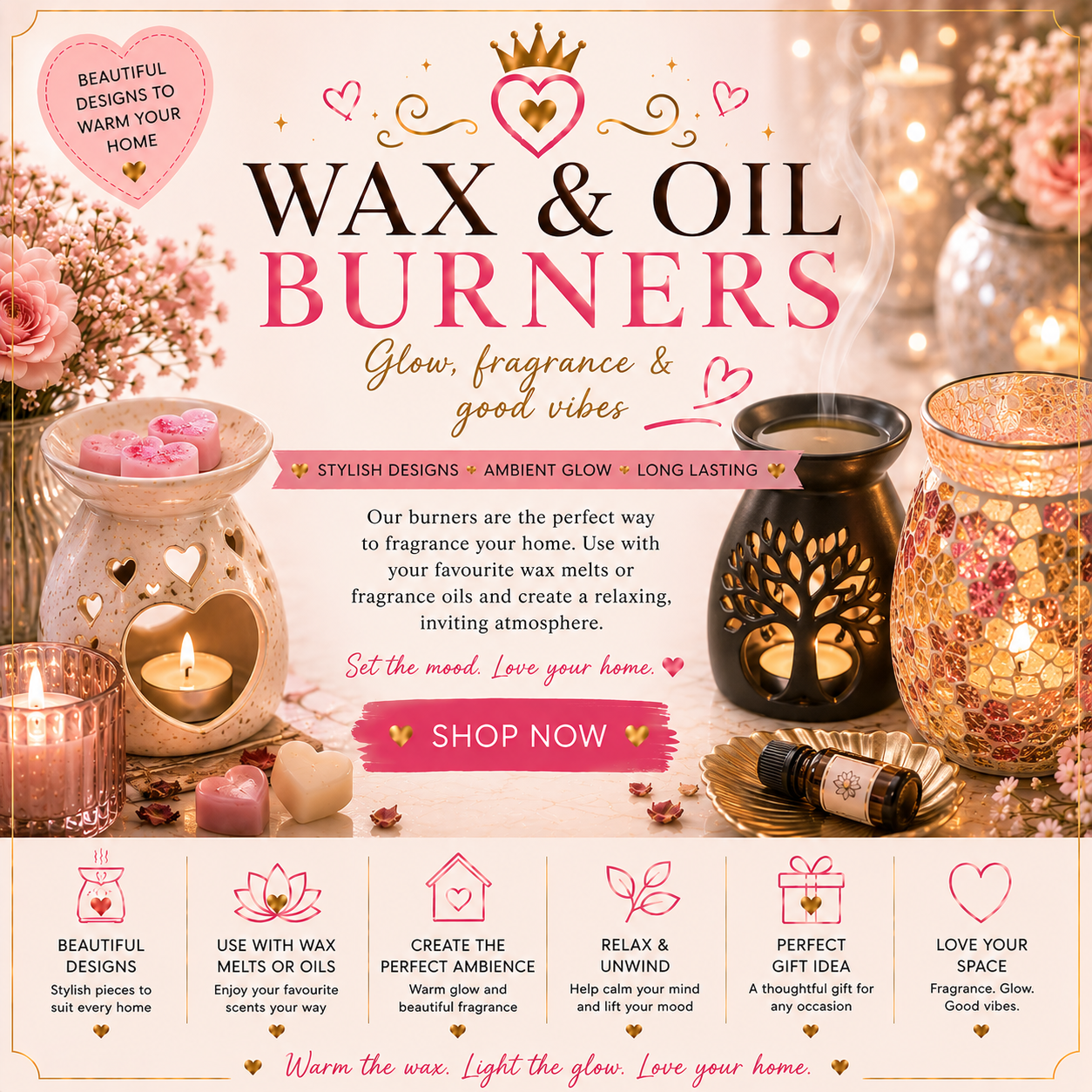 Wax & Oil Burners