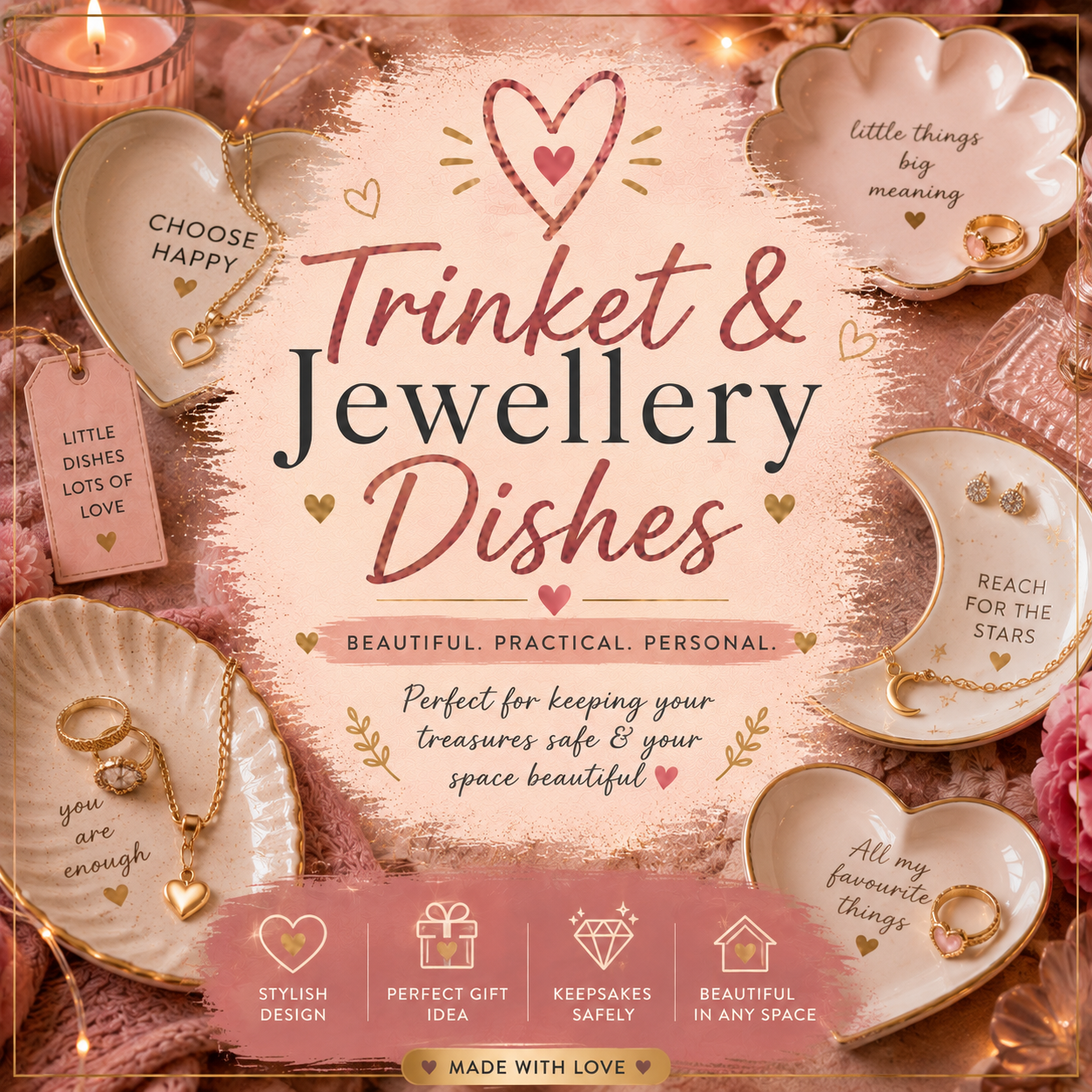 Trinket & Jewellery Dishes