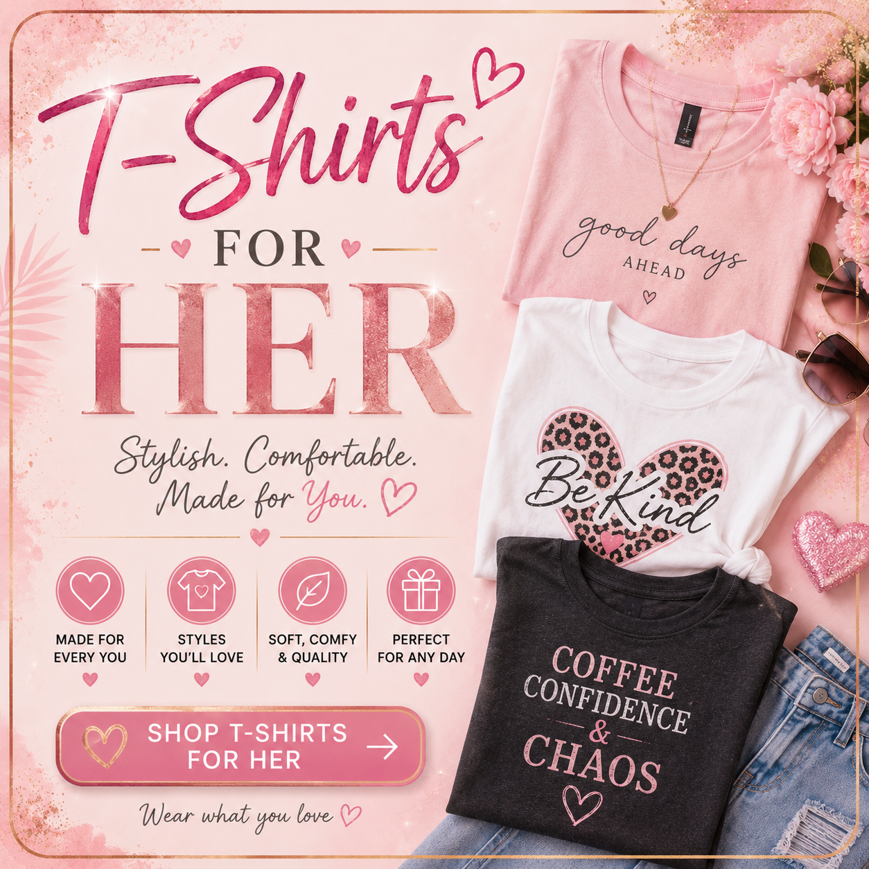 T-Shirts For Her
