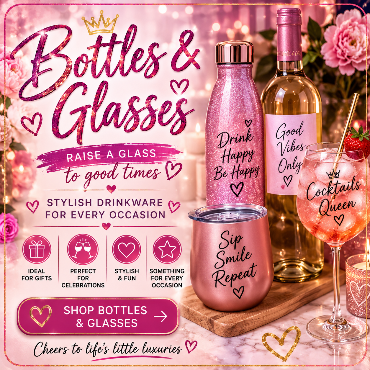 Bottles & Glasses