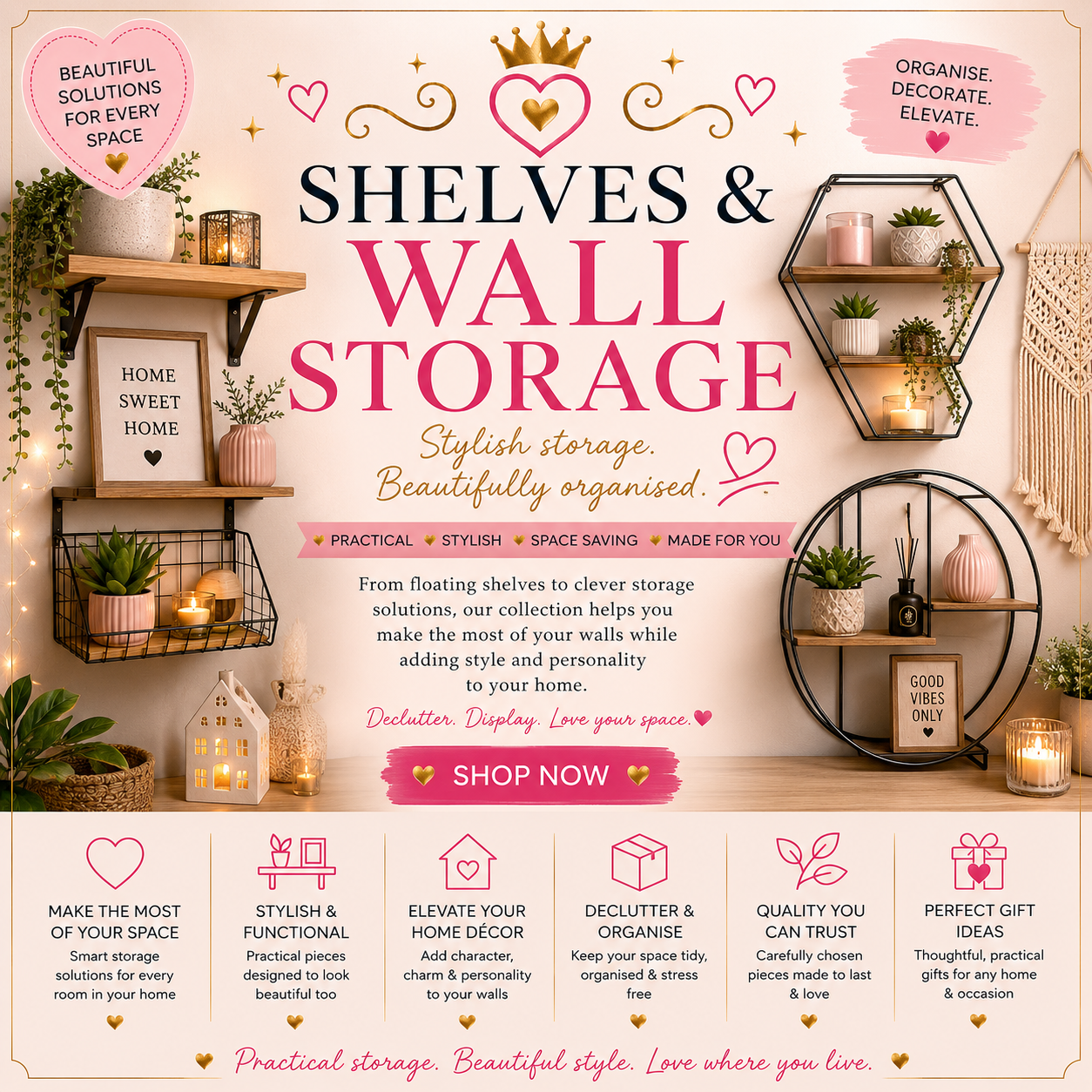Shelves & Wall Storage
