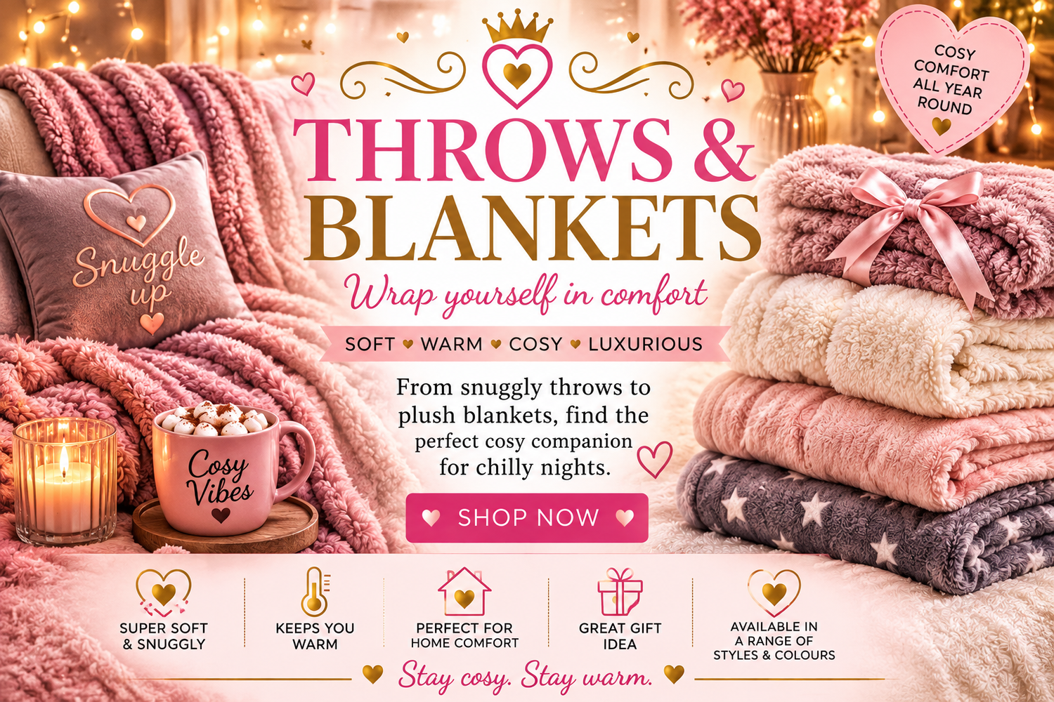 Throws & Blankets