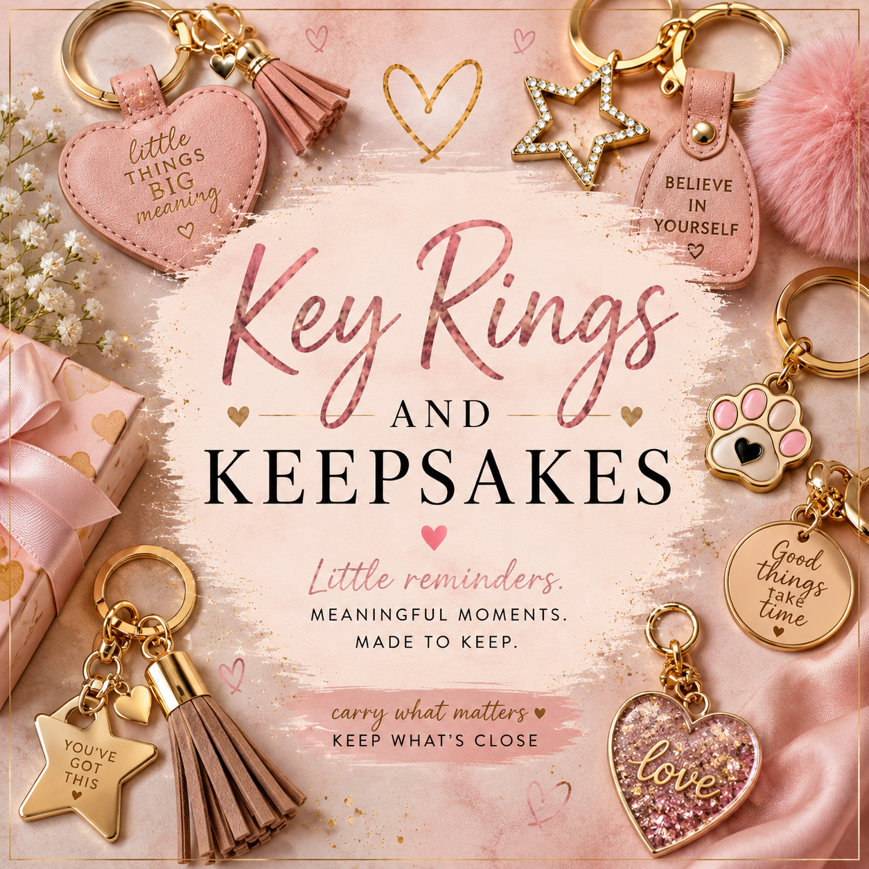 Key rings & Keepsakes