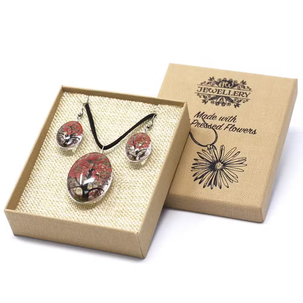 Pressed Flowers Jewellery