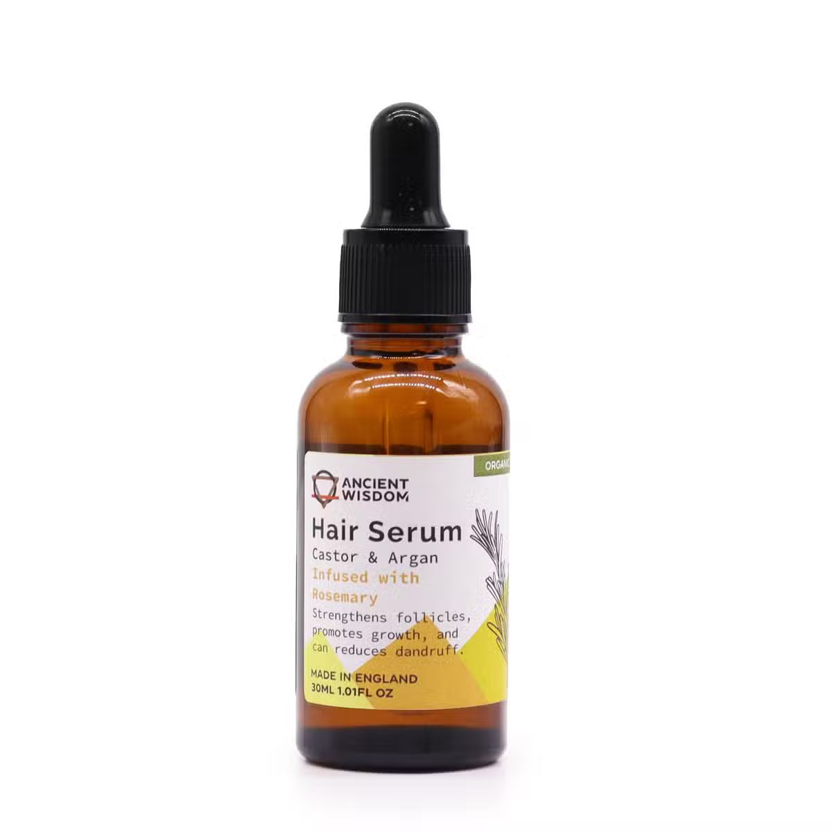 Organic Hair Serums (30ml) - 6 Unique Formulas