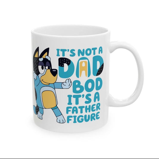 Dad Bod Bluey Mug – Perfect Christmas Father’s Day Gift