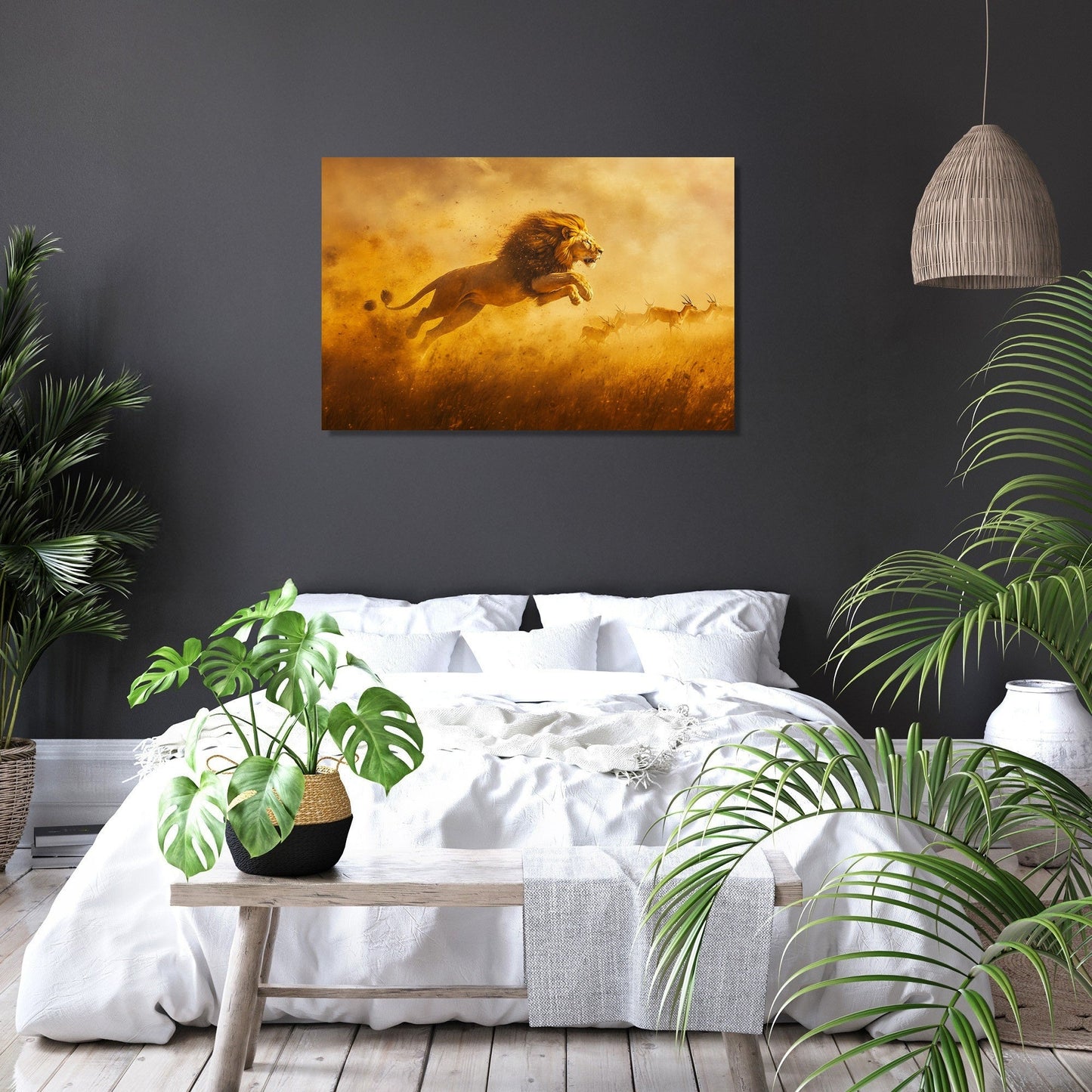 Lion’s Leap Canvas