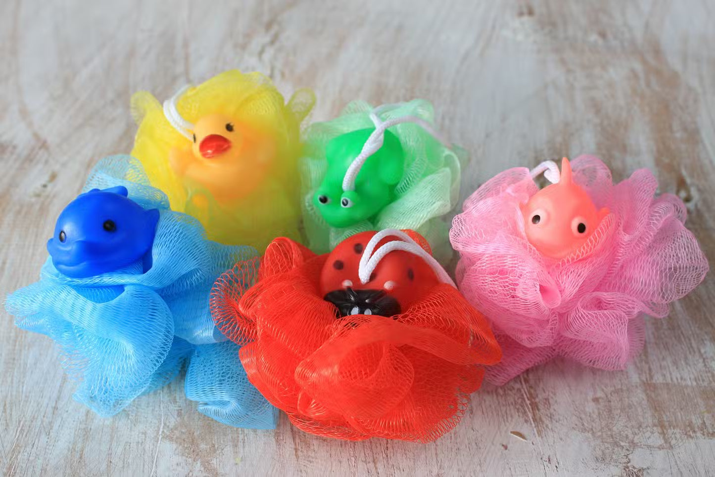 Bath Scrunchies