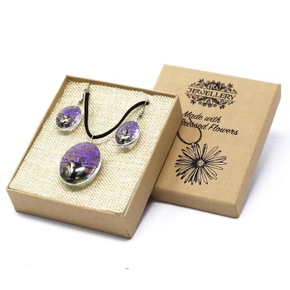 Pressed Flowers Jewellery