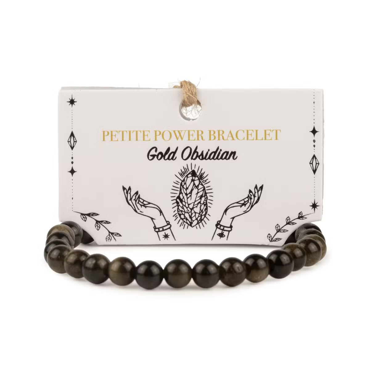 Petite Gemstone Power Bracelets – 6mm Beads