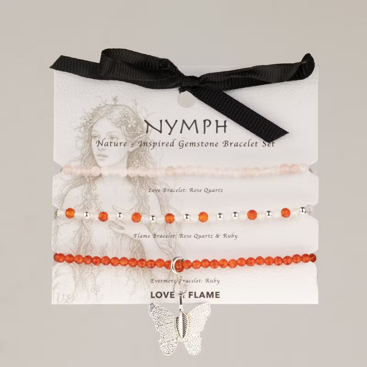 Nymph Spirit Gemstone Bracelet Sets