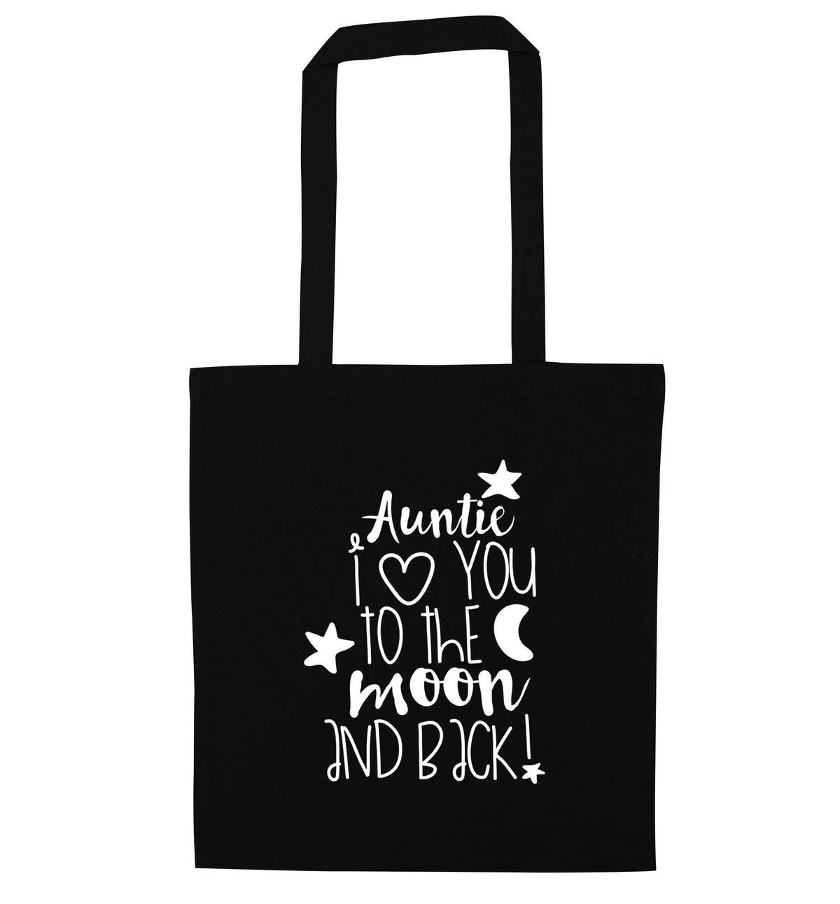 Auntie I love you to the moon and back | Tote Bag