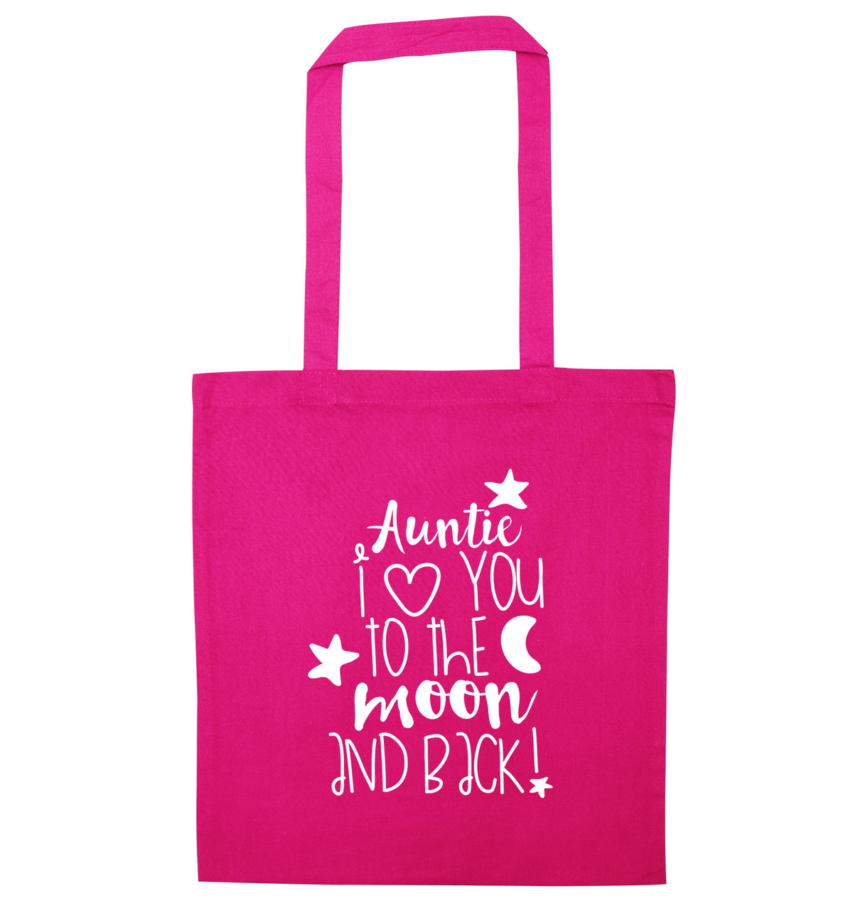 Auntie I love you to the moon and back | Tote Bag