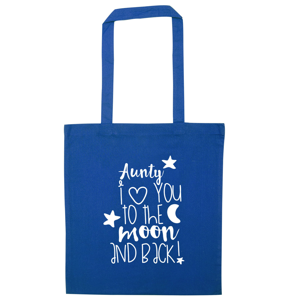 Aunty I love you to the moon and back | Tote Bag