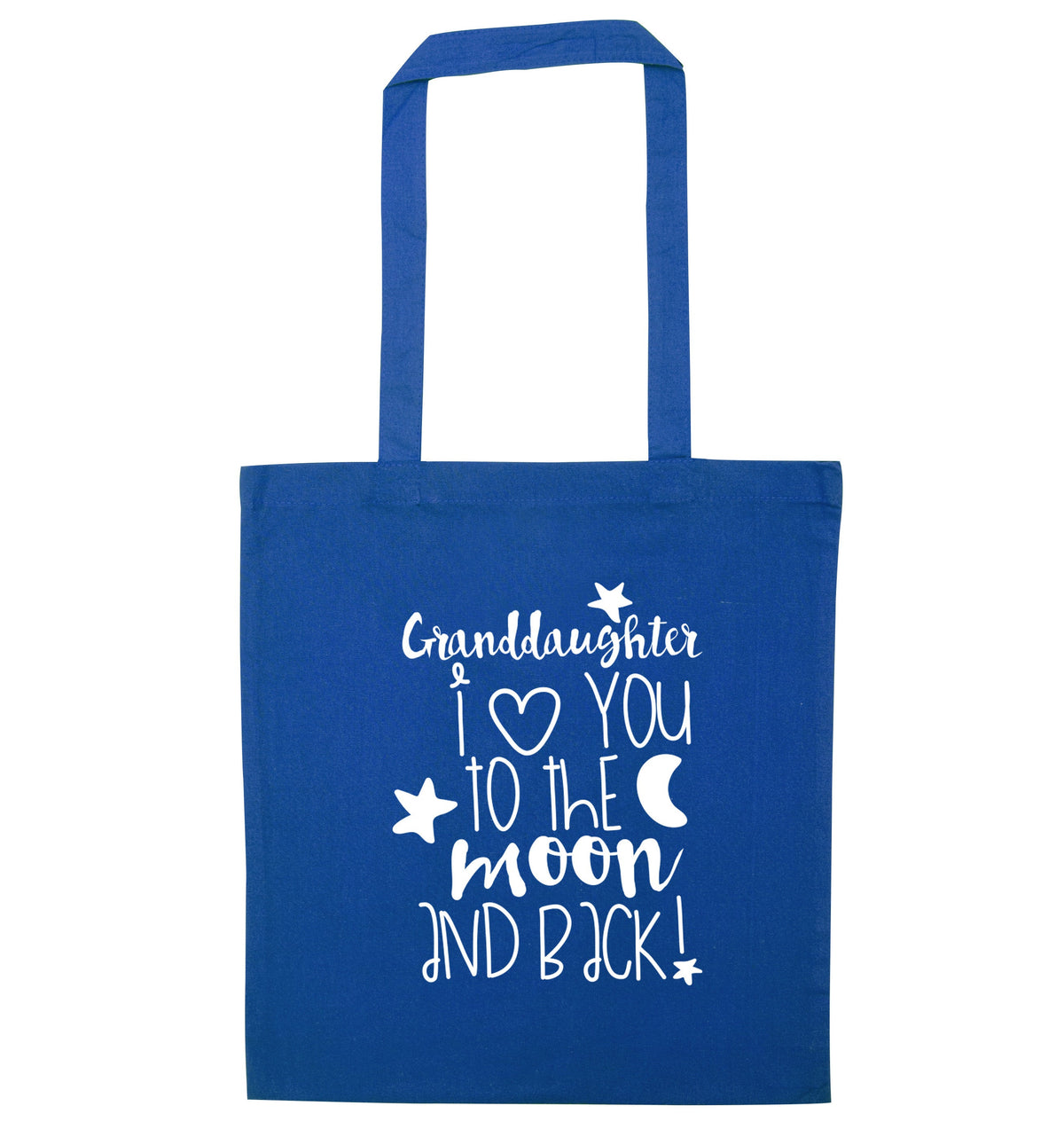 Granddaughter I love you to the moon and back | Tote Bag