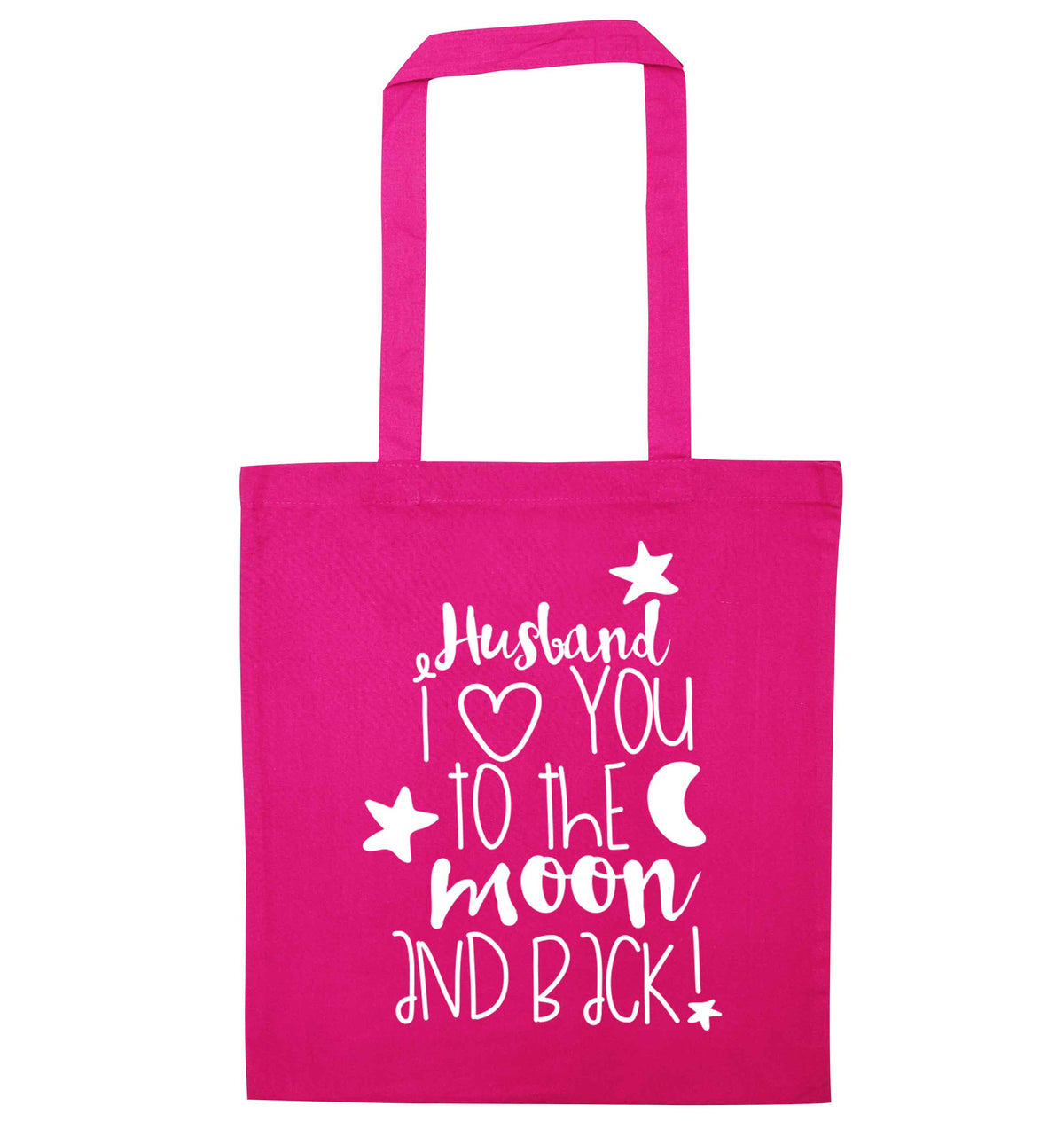 Husband I love you to the moon and back | Tote Bag