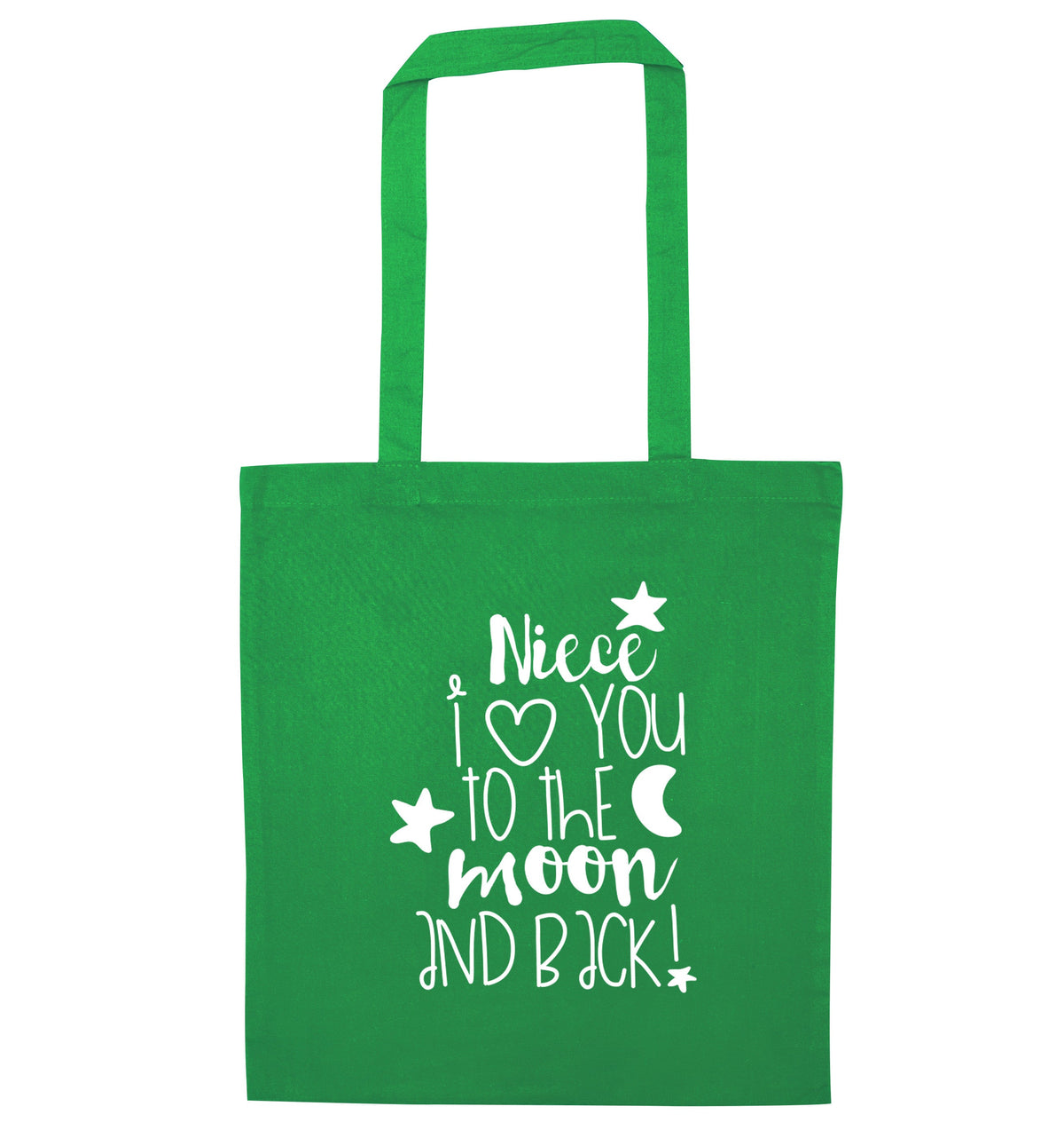 Niece I love you to the moon and back | Tote Bag