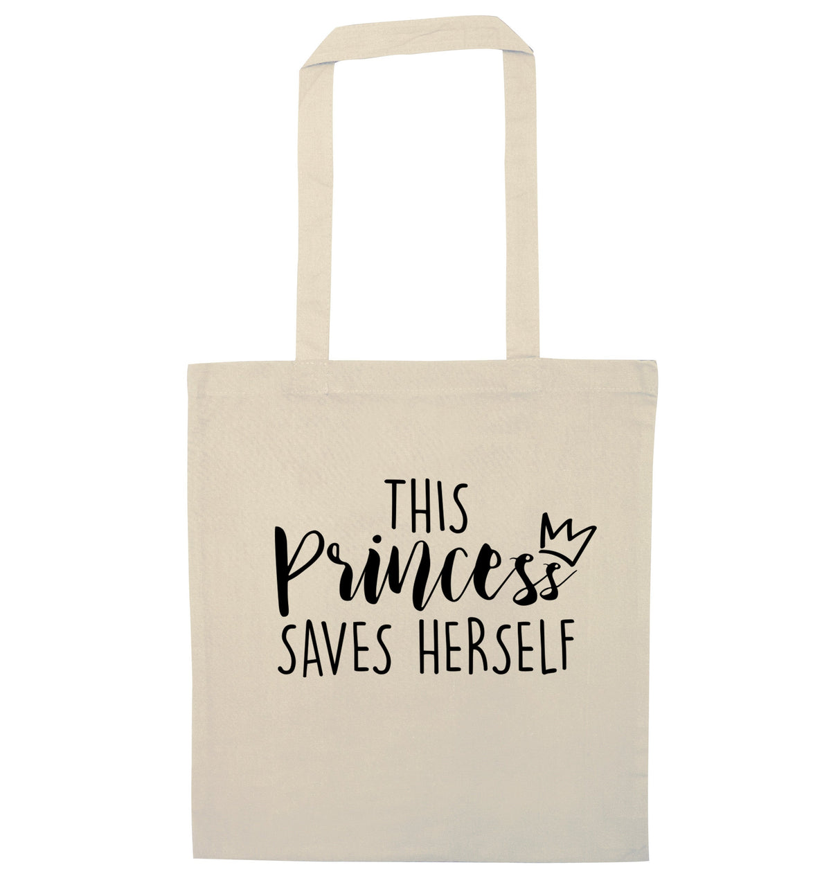 This princess saves herself | Tote Bag