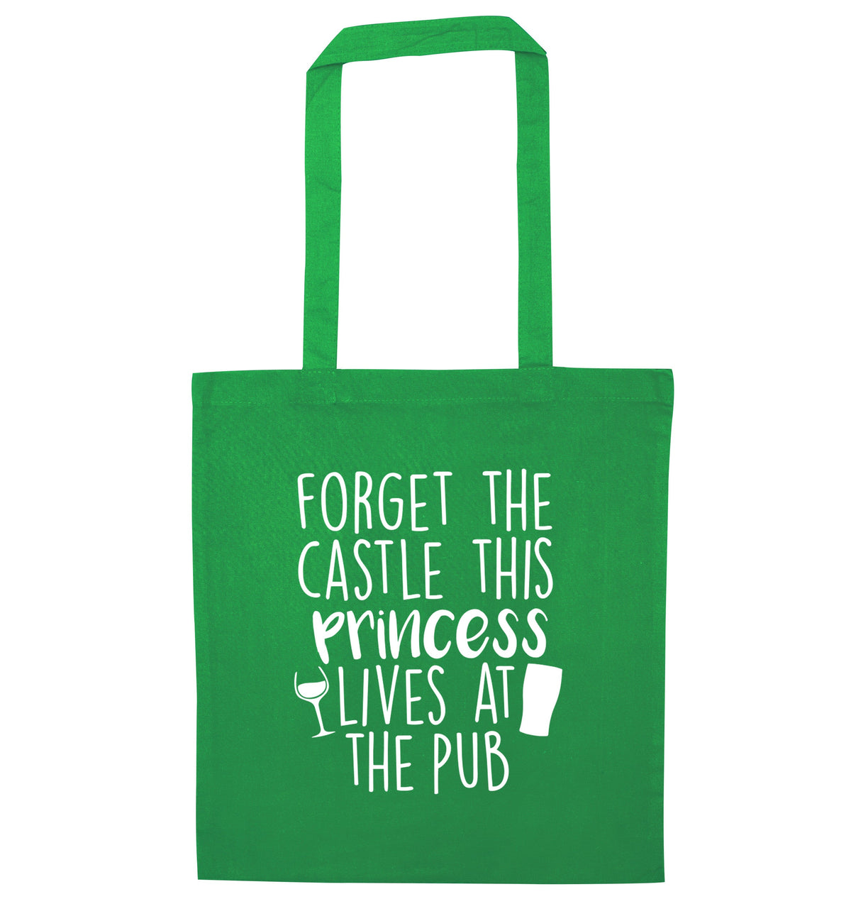 Forget the castle this princess lives at the pub | Tote Bag